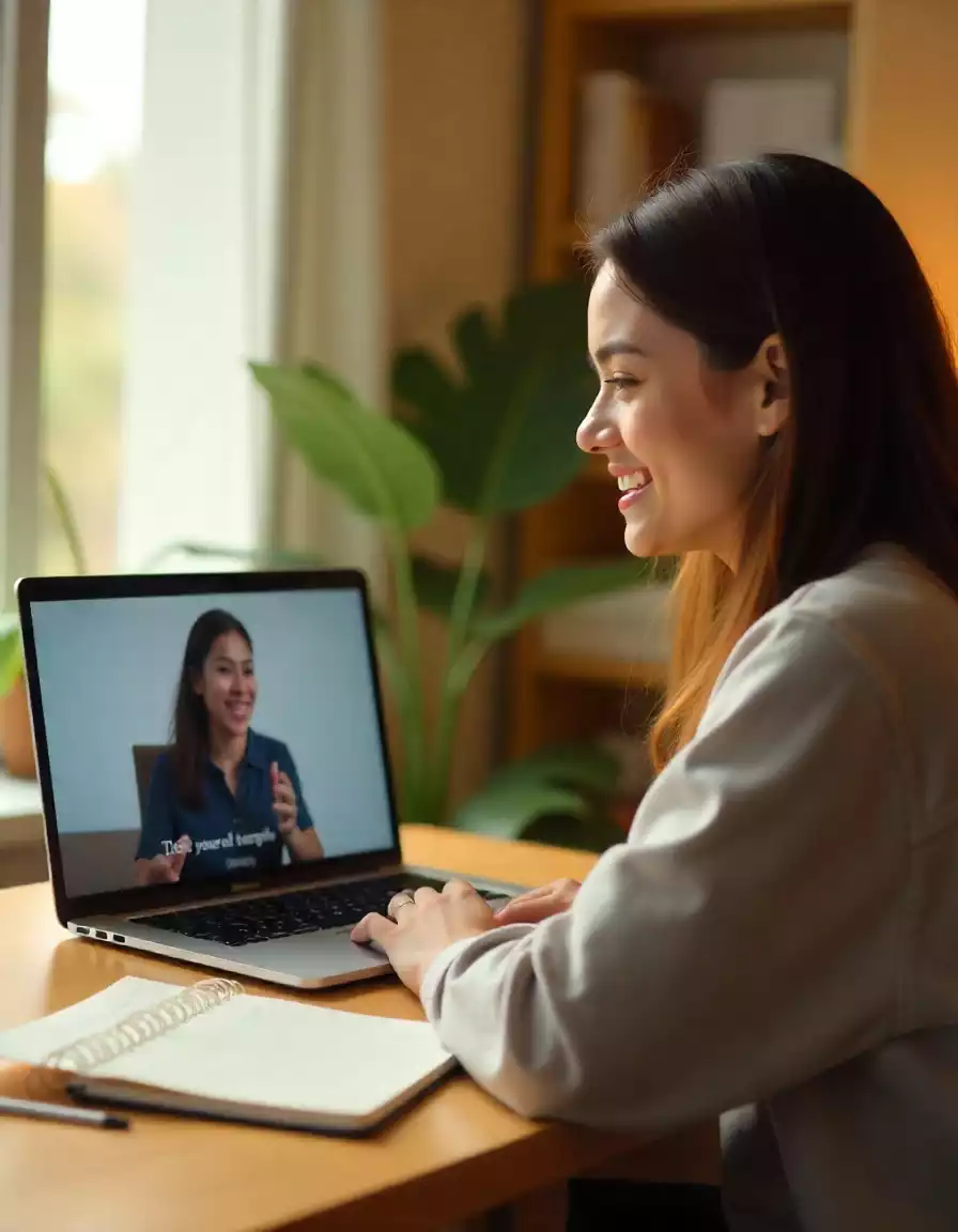 One-on-one tutoring session online