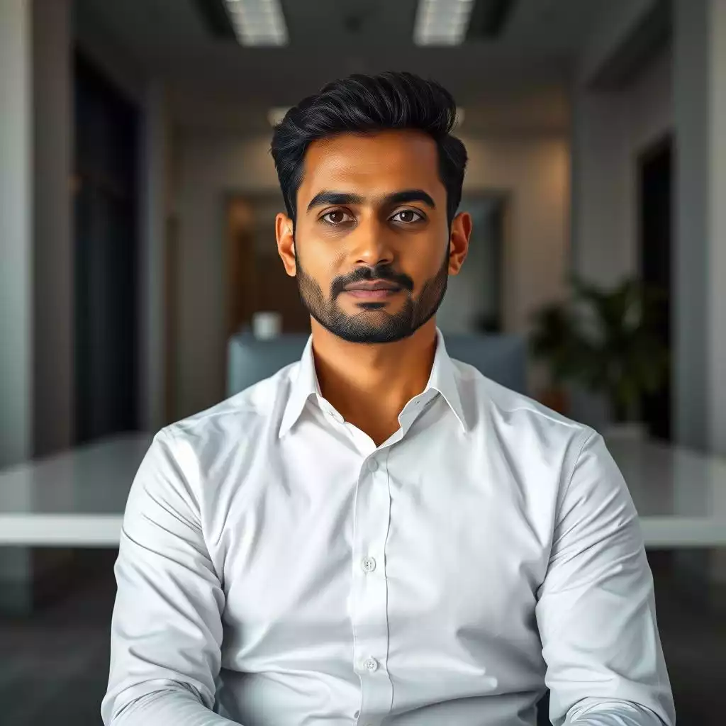 Portrait of Tanmay Joshi, student from Bangalore